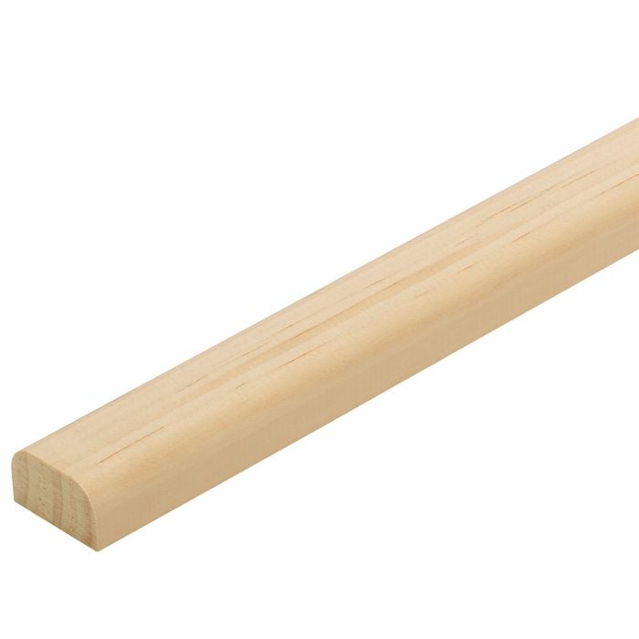 Pinetrim 30 x 18mm 2.4m Untreated Clear Pine Round Edging