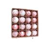Catzon 16 Pcs Christmas Ball Ornaments Shatterproof Plastic Hanging Baubles for Holiday-Set 4