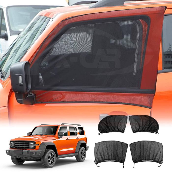 Breathable Bug Screen Mesh Cover for GWM Tank 300 Tank300 2023-2024 Full Coverage Net