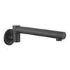 Mondella Black Matte Resonance Straight Bath Swivel Spout