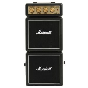 Marshall MS-4 Black Portable Micro Amplifier Amp Speaker for Electric Guitar