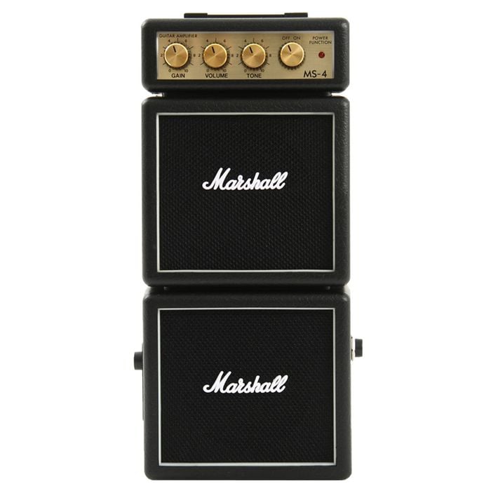 Marshall MS-4 Black Portable Micro Amplifier Amp Speaker for Electric Guitar