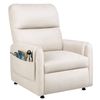 ALFORDSON Recliner Chair Electric Auto Recline Armchair Beige