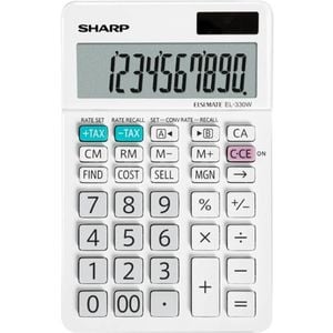 Sharp El-330wb Electronic Calculator
