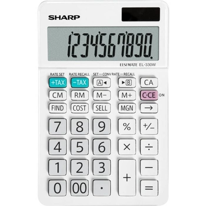 Sharp El-330wb Electronic Calculator