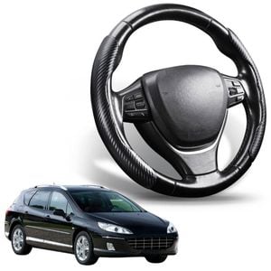 Segmented Steering Wheel Cover for Peugeot 407 2004 - 2010 Hatch