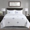 Bloomington 100% Cotton Lightly Quilted Coverlet Set Colorado Blue Queen