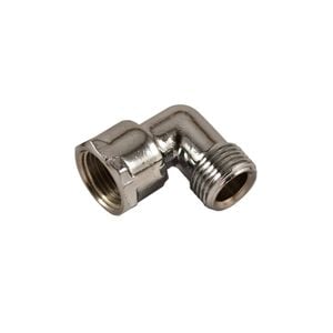 Brasshards 15mm Chrome Plated Male / Female Brass Elbow LF