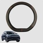 Steering Wheel Cover for BYD Atto 3 2022-Current 38CM Leather | D-Shape