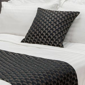 Jason Commercial King Bed Regency Bed Runner 255x60cm Ink Blue