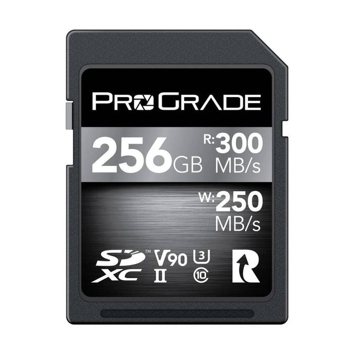 Prograde Digital 256gb Sdxc Uhs-ii V90 Memory Card (iridium)