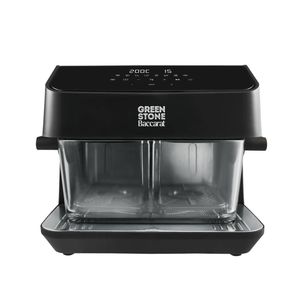 Baccarat GREEN STONE Glass Air Fryer 8L Black