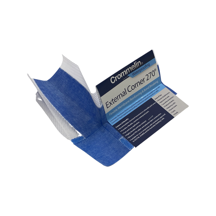 Crommelin 270° External Corner Flexible Reinforcing