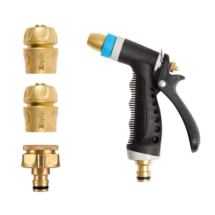 Nylex 4 Piece Brass Watering Set