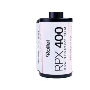 Rollei RPX 400 Black and White Negative Film (35mm Roll Film, 36 Exposures)