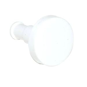 Oven Electronic Programmer Timer White Button 766411860, Suits Smeg