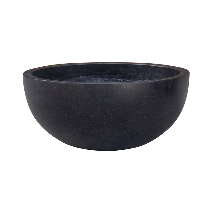Northcote Pottery 40cm Black Terrazzo Look Precinct Lite Omni Bowl