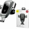 Baseus Gravity Car Phone Holder Air Vent Mount For Iphone 13 12 Samsung Sliver