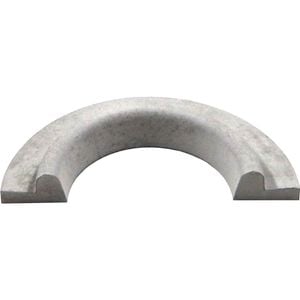 Anston 375mm Half Round Tree Surround Concrete Paving Slab
