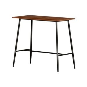 Artiss Bar Table Industrial Dining Desk High Wood Kitchen Shelf Wooden Cafe Pub