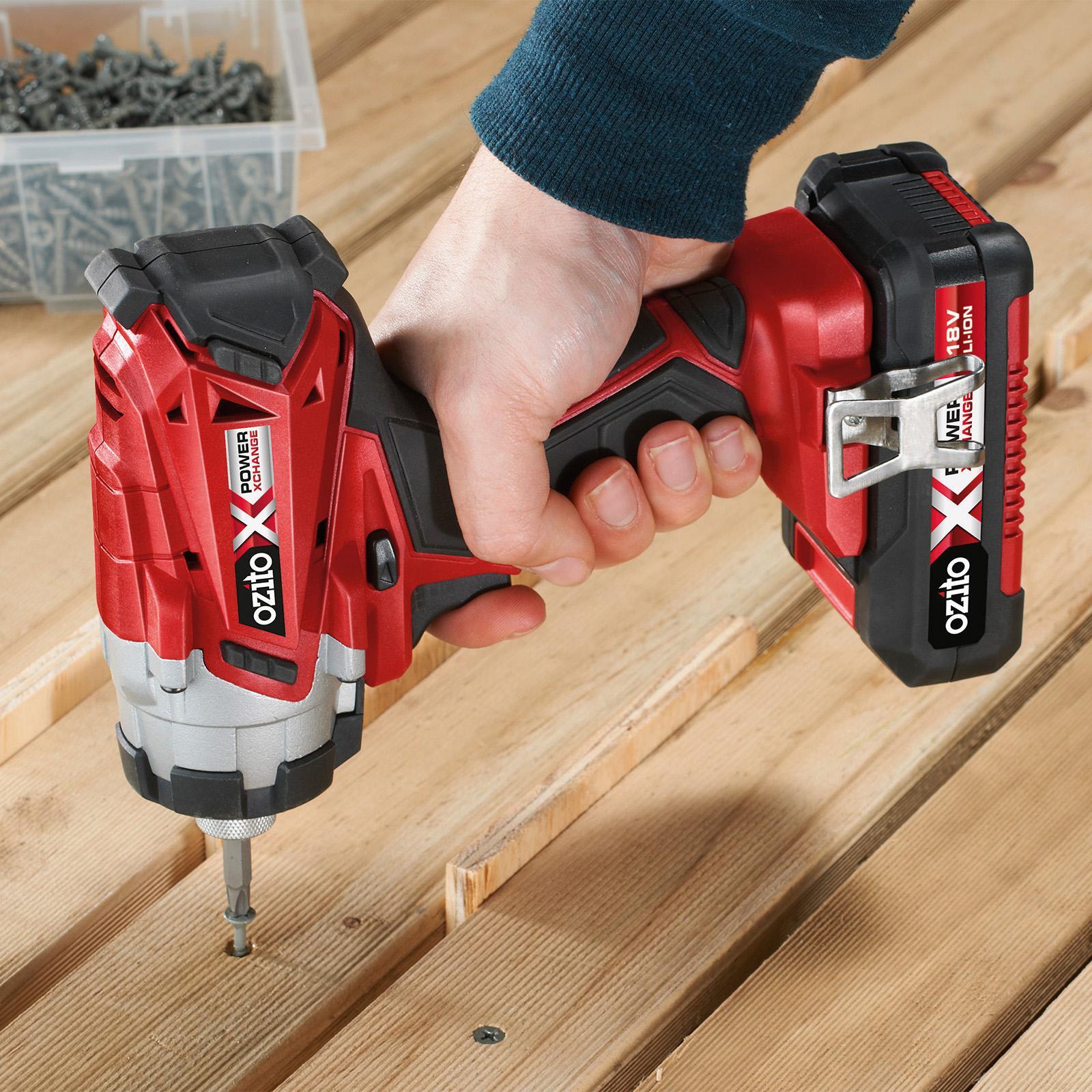 Ozito PXC 18V Cordless Compact Drill And Impact Driver Kit PXCDIK 250 Bunnings New Zealand