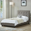 Big Lot Dark Grey Mia Bed Frame - Dark Grey, King Single