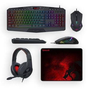 Redragon S101 Ba 3 4-in-1 Combo Black Gaming Peripheral Bundle