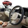Australian Goose Steering Wheel Cover for Mitsubishi Triton Double Cab 2024 - Current (LC/MV) Circle Black