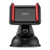 Car Holder Joyroom 360 Suction Cup Universal Phone Stand Windscreen Mount - Black & Red