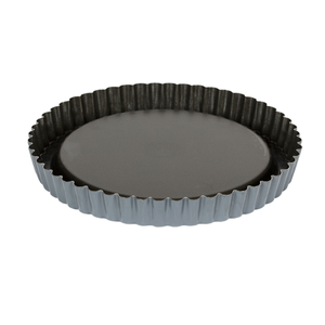 Matfer Bourgeat Exopan Fluted Tart Mould - 280mm, Non-Stick