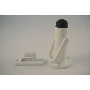 Miles Nelson Door Stop Latch Wall Mounted White