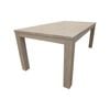 Foxglove Dining Table 150cm Solid Mt Ash Wood Home Dinner Furniture - White