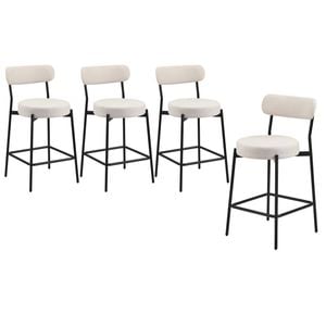 Oikiture 4X Bar Stools