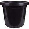Garden City Plastic Grow Plant Pot - 300mm Black