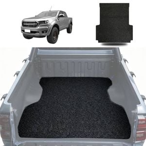 Signature Honeycomb UTE Tub Mat Tray Liner for Ford Ranger 2018 - 2022 (PX3 Dual Cab Ute) - Black