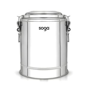 SOGA 50L Stainless Steel Insulated Stock Pot