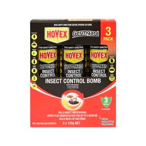 Hovex 125g Germgard Insecticide Bomb - 3 Pack