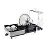 Joseph Joseph Extend Steel Plus Kitchen Dish Drying Rack Black