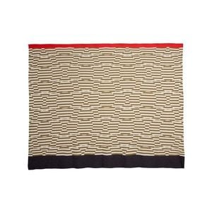 Orla Kiely Throw Stripe Flower Olive Green 200x150x1cm