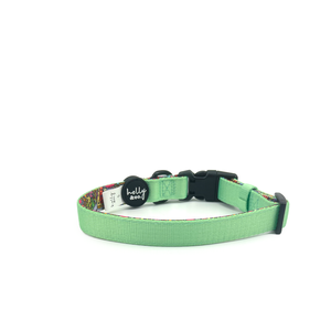 Holly & Co Ruffiti Extra Small Green Stylish Dog Collar