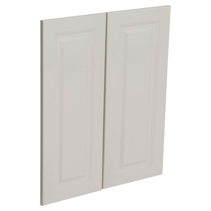 Kaboodle Cremasala Heritage Corner Wall Cabinet Doors - 2 Pack
