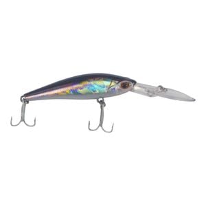 Finesse Wobbler Diving Lure, Silver Mullet. 90mm