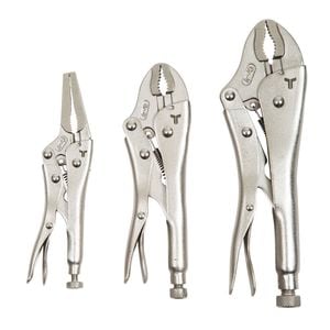 Trojan 3 Piece Locking Plier Set