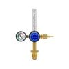 Argon Vertical Entry Regulator With Flowmeter