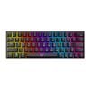Laser Gaming Mini 88-Key RGB Mechanical Keyboard Compact Portable Black