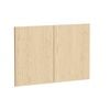 Kaboodle 900mm Honey Oak Modern Rangehood Doors - 2 Pack