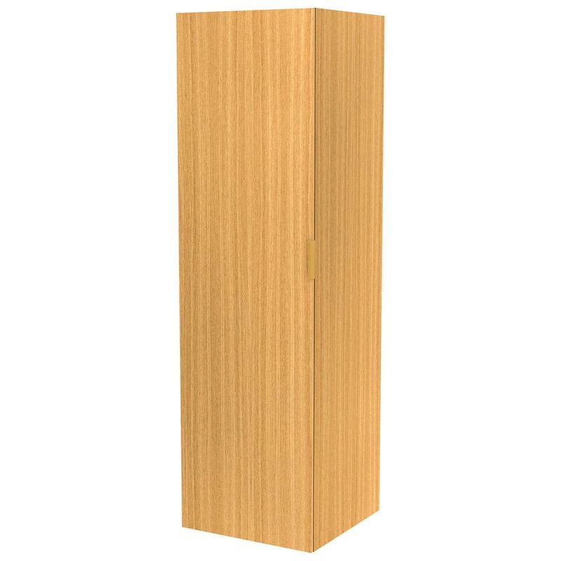 Lugna 2048 x 600 x 580mm Sand 5 Shelf Left Hinged Door Storage Cabinet