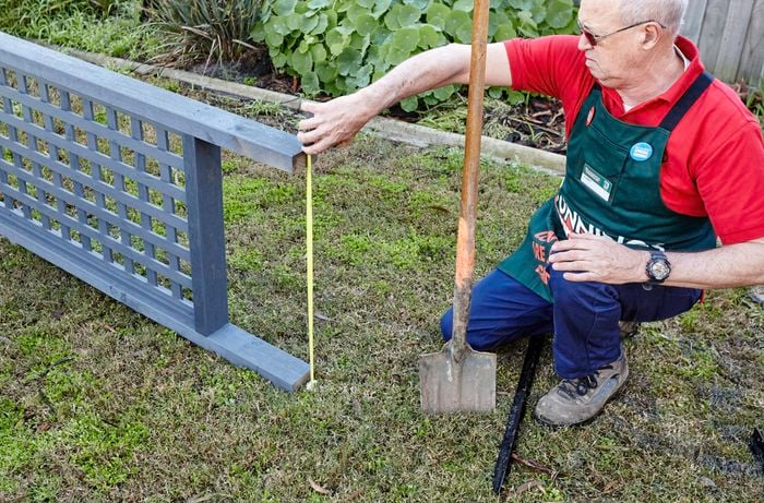 DIY Step Image - How to build a D.I.Y. timber garden arbour . Blob storage upload.