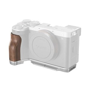 Smallrig L-shape Mount Plate With Wooden Handle For Sony Alpha 7c Ii / Alpha 7cr 4796