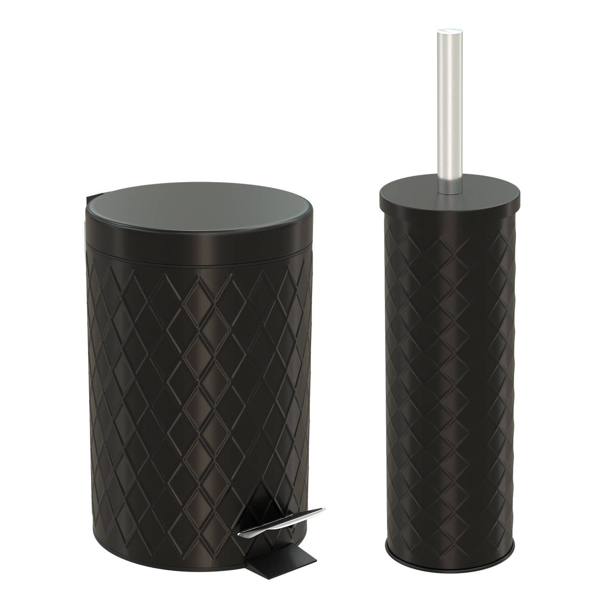 Living Elements Black 2 Piece Bathroom Set - Bunnings Australia